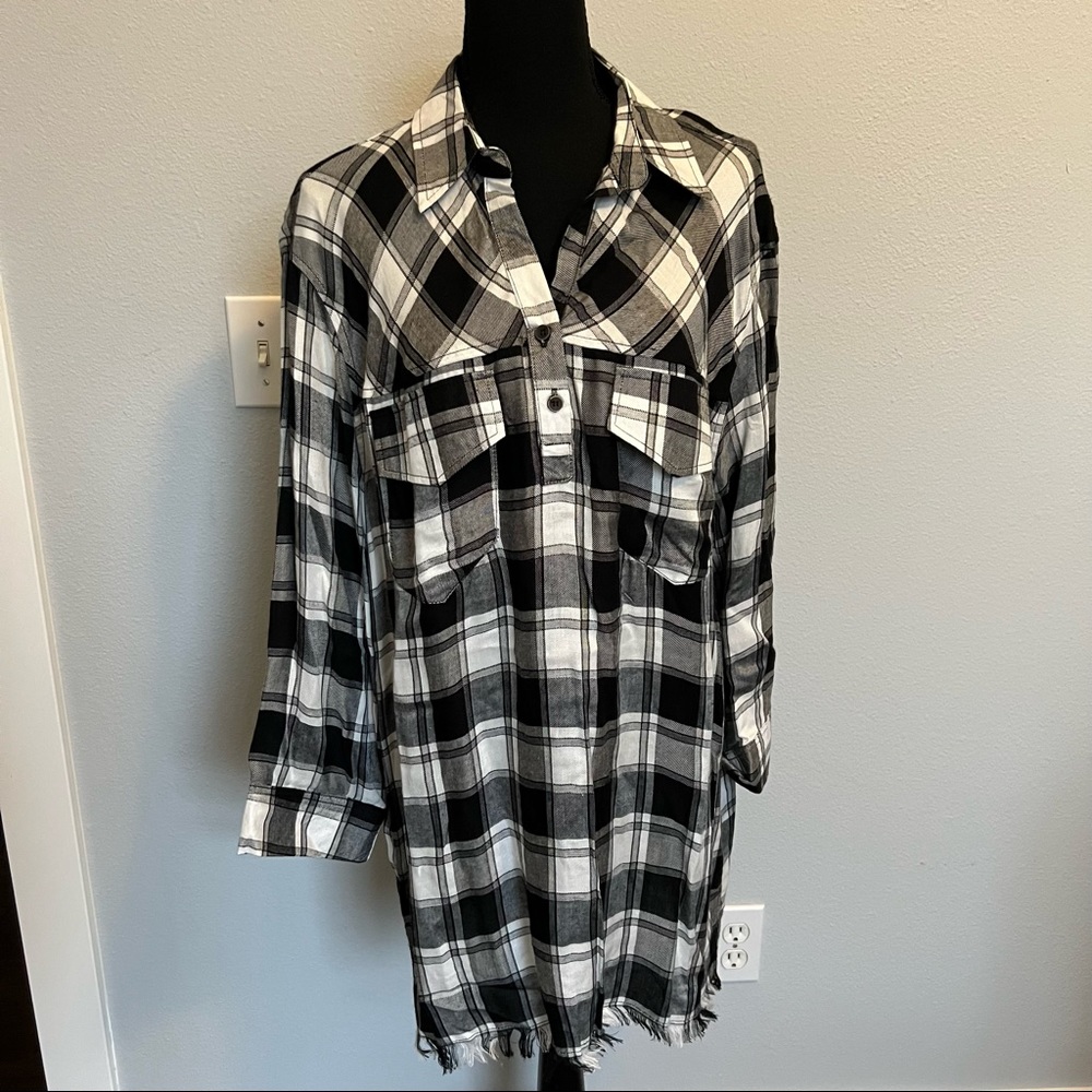 NWT Umgee black and white dress/tunic